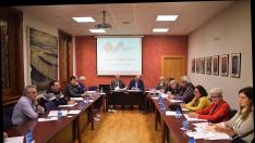 Reunión de la junta directiva de CEOS-Cepyme Huesca este jueves
