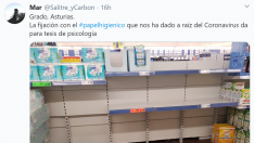 El papel higiénico, protagonista de los memes de la crisis del coronavirus en los supermercados
