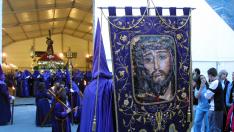 Carpa exposicion con los pasos de semana santa de Teruel. Foto Antonio Garcia. 07-04-04 [[[HA ARCHIVO]]]