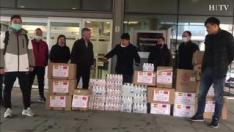 Coronavirus: La comunidad china se vuelca con Aragón y entrega más de 20.000 mascarillas y guantes