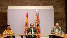 Lambán, este jueves junto a la alcaldesa de Teruel y el presidente de la Diputación