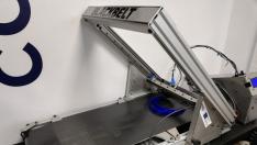 Las impresoras 3D tardan solo hora y media en fabricar estas pantallas protectoras.