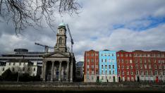 FILE PHOTO: The spread of the coronavirus disease (COVID-19) in Dublin