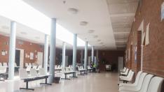 Interior del centro de salud Bombarda, el que presenta un mayor índice de coronavirus en Zaragoza.