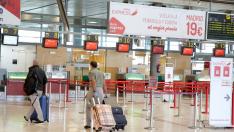 Aeropuerto Tenerife Norte en Canarias.