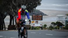 Playas cerradas en California para evitar la propagación del coronavirus.