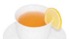 Taza de té blanco
