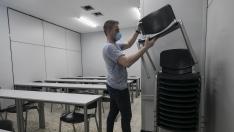 En el Centro de Formación Avanza de Zaragoza preparan la vuelta de los alumnos a la aulas
