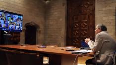 Quim Torra asiste a reunión de Sanchez con los presidentes de las comunidades y ciudades autónomas