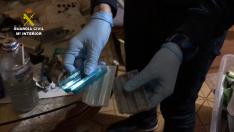 Desarticulación del punto de venta de droga en Monzón