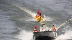 En el embalse de Mequinenza se pueden practicar actividades acuáticas