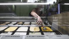 Helados Elarte, en la nueva heladería Piccola Italia.