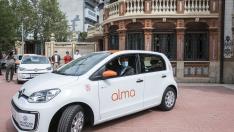 Zaragoza estrena el servicio de coches de alquiler de Alma Mobility
