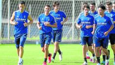 Real Zaragoza entrenamiento