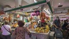 El Mercado de Delicias, este martes.