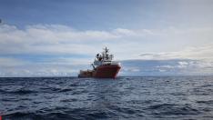 El barco de rescate 'Ocean Viking'.