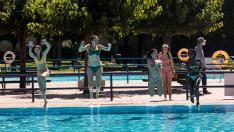Zaragoza estrena la campaña de piscinas de verano, marcada por la pandemia