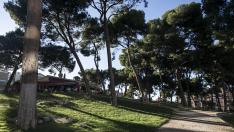 La terraza Terraluna, en una fotografía tomada ayer, fue el lugar donde la víctima buscó refugio tras sufrir la agresión sexual.