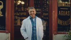 Miguel Ángel Garzón, en el anuncio.