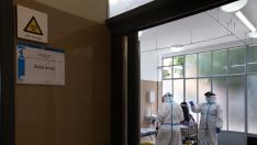 Pruebas PCR en el CAP Raval de Barcelona