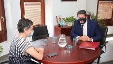 González Laya se reúne en Algeciras con el ministro principal de Gibraltar