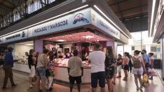 El Mercado Central, en la mañana de este sábado.