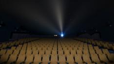 Una de las salas de los Cines Palafox.