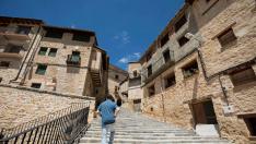 Localidad de Monroyo en el Matarraña de Teruel