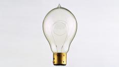 Bombilla incandescente con filamento de carbono, 1892