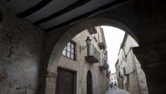 Una calle de Calaceite en una imagen de archivo.