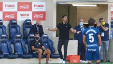 Miguel Angel Sanchez Munoz, Michel, head coach of SD Huesca during the La Liga Santander mach between Villarreal and Huesca at Estadio de la Ceramica, on September 13, 2020 in Vila-real, SpainMaria Jose Segovia / AFP713/09/2020 ONLY FOR USE IN SPAIN [[[EP]]] Miguel Angel Sanchez Munoz, Michel, head coach of SD Huesca during the La Liga Santander mach between Villarreal and Huesca at Estadio de la Ceramica, on September 13, 2020 in Vila-real, Spain