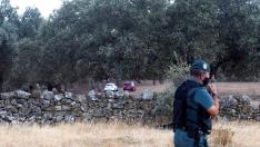 Guardia Civil y detenido están en una finca para hallar cadáver de Manuela