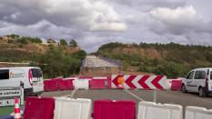obras en la carretera de acceso a Teruel. foto Antonio Garcia/Bykofoto. 24/09/20 [[[FOTOGRAFOS]]]