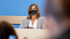 La concejala de Vivienda del Ayuntamiento de Zaragoza, Carolina Andreu