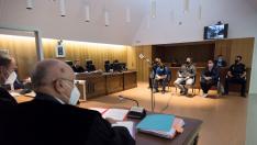 Una de las sesiones del juicio, celebrado en la Audiencia de Huesca entre el 15 y el 23 de septiembre.