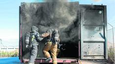 El parque 5 de Bomberos de La Cartuja, en la imagen, se ampliará para la nueva instalación.