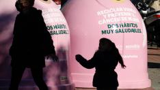 Ecovidrio pone en marcha por quinto año consecutivo la campaña 'Recicla vidrio por ellas' en Zaragoza