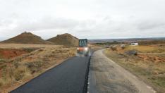 Obras de mejora del firme de la carretera provincial que conecta Ariza y Bordalba
