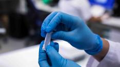 Pruebas PCR en el servicio de Microbiología del Hospital Miguel Servet de Zaragoza.