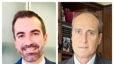 Juan Jiménez Asensio y Carlos Peralta, letrados de Zaragoza reconocidos como 'Abogados del Año' por 'Best Lawyers'.