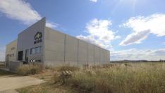 La nave de Montajes Industriales del Alto Gállego (MIAG), una de las últimas empresas en llegar a Plhus y que va ampliar sus instalaciones
