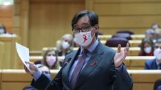 Sesión de control en el Pleno del Senado