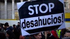Paralizado un desahucio en Huesca