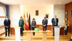 Firma del FITE de Teruel