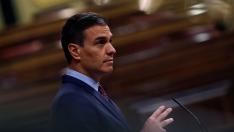 Sánchez da cuenta de la pandemia en el Congreso a las puertas de la navidad