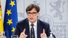 Rueda de prensa del ministro de Sanidad