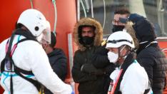 Rescate de 33 migrantes