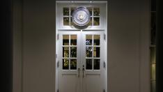 Imagen de una de las puertas de la Casa Blanca