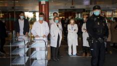 Llegan las vacunas al Hospital Clínico de Zaragoza tras el retraso de un día por el problema logístico de Pfizer