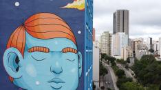 Sensación del grafiti brasileño, Thales Pomb se inspira en el azul y en Goya